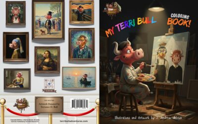 Our New “My Terri Bull Coloring Book!” Launches on Amazon!